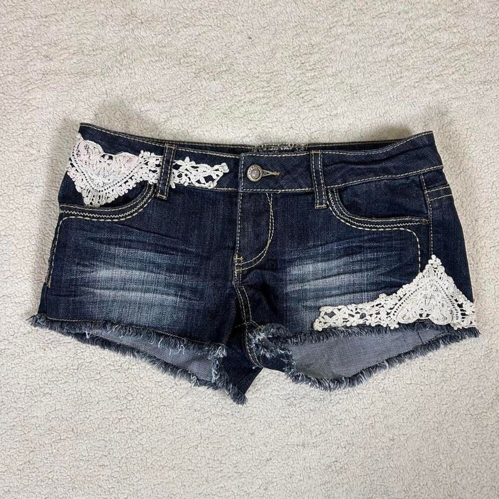 Hot Kiss Lace Mini Shorts